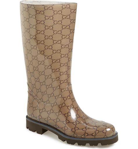 overstock gucci rain boots|Gucci rain boots nordstrom.